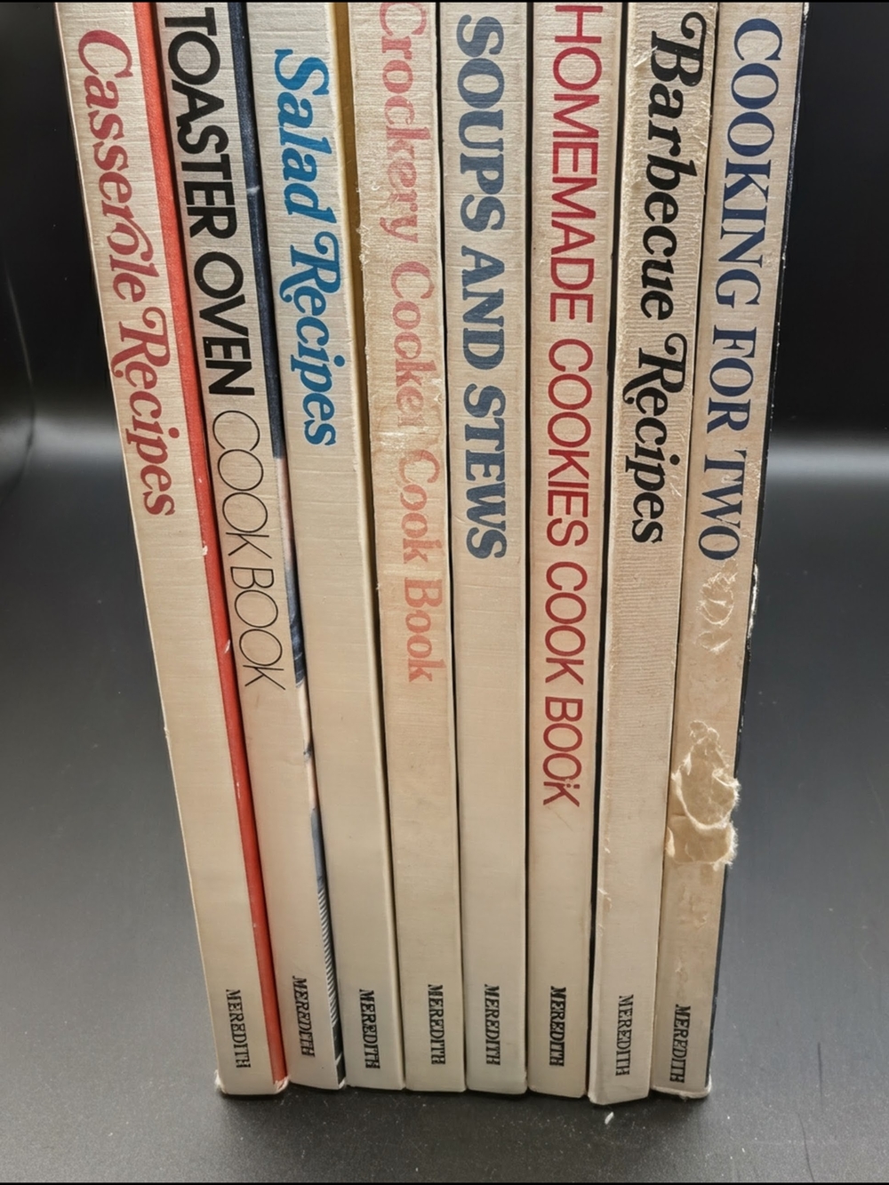 1970s Set Of Better Homes And Gardens Cookbooks  (Set Of 8)